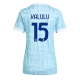 Juventus Pierre Kalulu #15 Replike Gostujuci Dres za Ženska 2025-26 Kratak Rukav